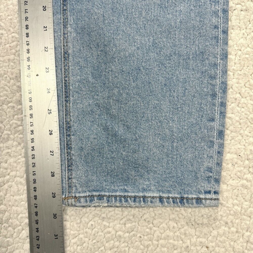 American Eagle Super High Rise Straight Jeans Women’s 10 (32x29.5) Y2K Grunge - Picture 10 of 12
